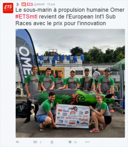 ÉTS top université influente médias sociaux