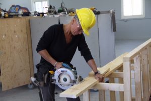 Catherine Speichert - vie heureuse en charpenterie