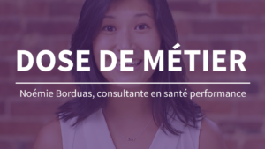 Noémie Borduas consultante en santé performance