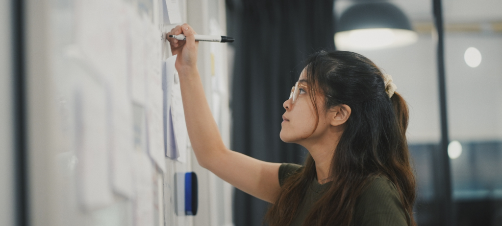 Étudiante à l'université